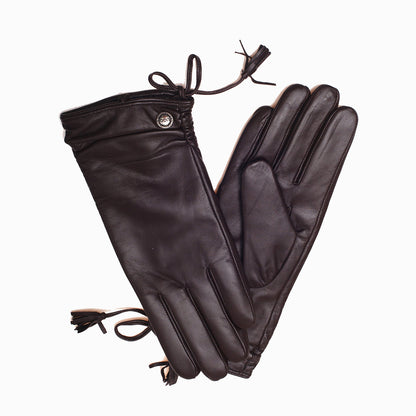 Ugg Ladies Tassle Glove-Gloves-PEROZ Accessories