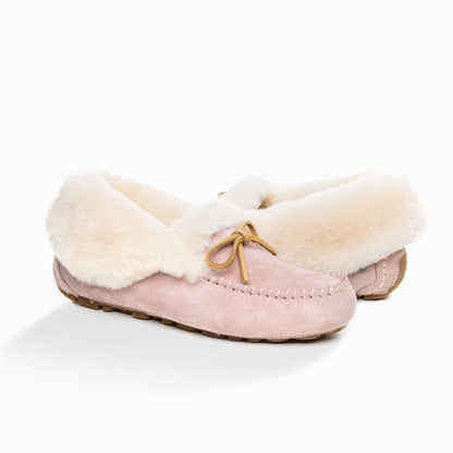 Ugg Jacee Collar Moccasin (Inner Wedge)-Loafers &amp; Moccasins-PEROZ Accessories