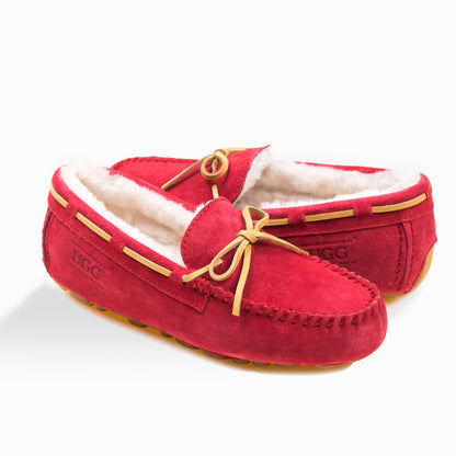 Ugg Romy Ladies Moccasin (Inner Wedge)-Loafers &amp; Moccasins-PEROZ Accessories