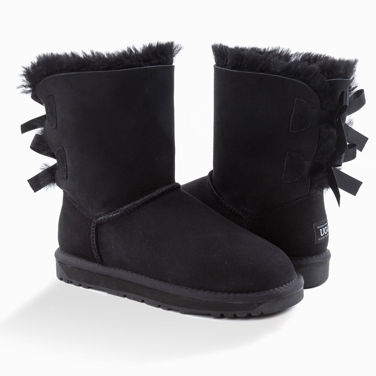 Ugg Classic Bailey Bow Boots (Water Resistant)-Boots-PEROZ Accessories