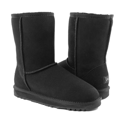 Ugg Classic Short Boots (Water Resistant)-Boots-PEROZ Accessories