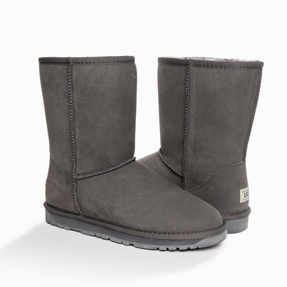 Ugg Mens Classic Short Boots-Boots-PEROZ Accessories