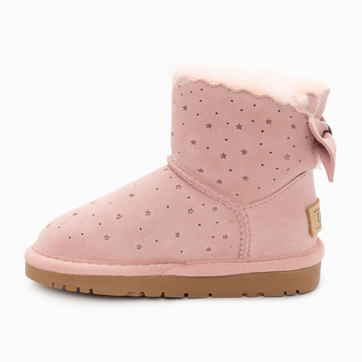 Ugg Kids Mini Bailey Bow Starry Boots-Kid Boots-PEROZ Accessories