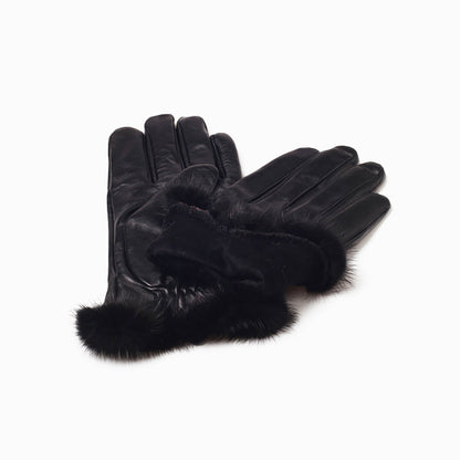 Ugg Ladies Ribbon Ts Glove-Gloves-PEROZ Accessories