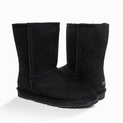 Ugg Mens Classic Short Boots-Boots-PEROZ Accessories