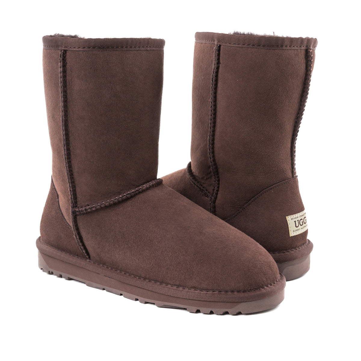 Ugg Classic Short Boots (Water Resistant)-Boots-PEROZ Accessories