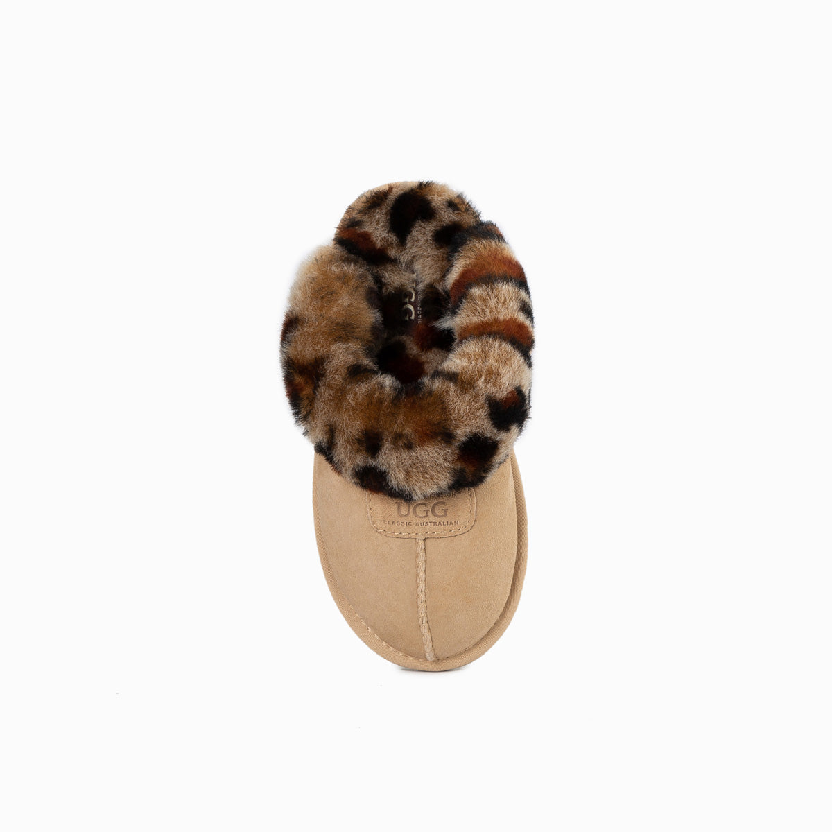 Ugg Kids Coquette Slipper (Leopard Print)(Water Resistant)-Slippers-PEROZ Accessories