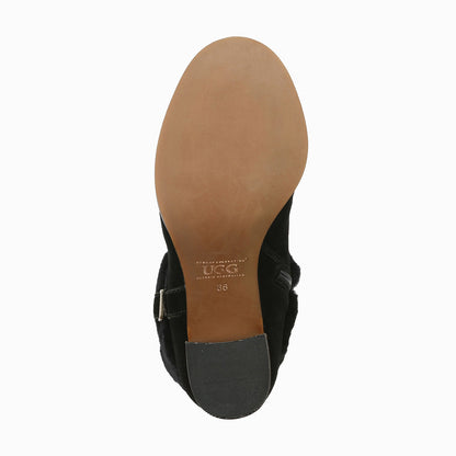 Ugg Presley Platform Ankle Boots-Boots-PEROZ Accessories