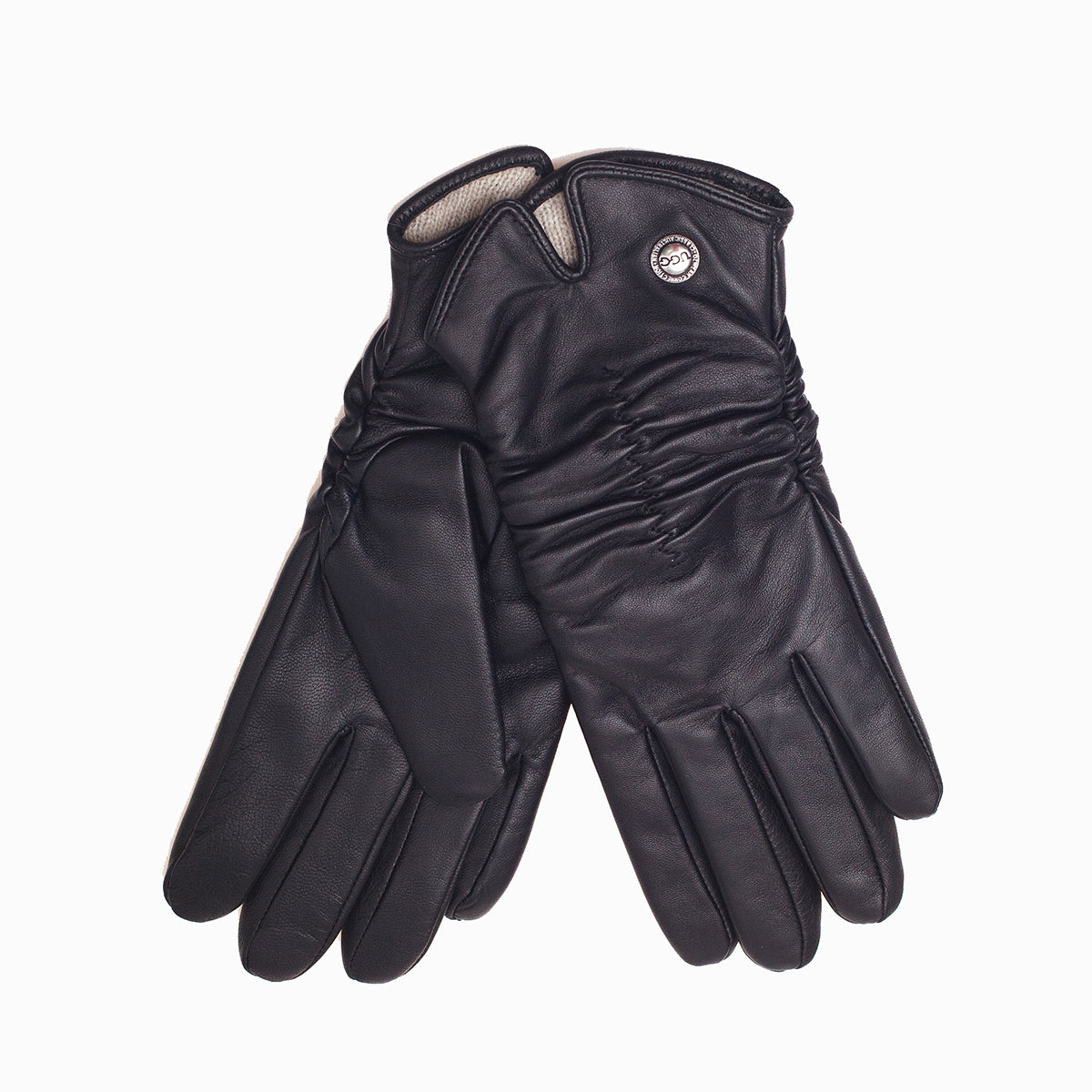 Ugg Ladies Ruched Glove-Gloves-PEROZ Accessories