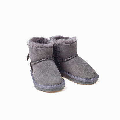 Ugg Kids One Bailey Bow Corduroy Boots (Water Resistants)-Kid Boots-PEROZ Accessories