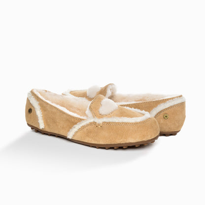 Ugg Eva Love Heart Loafer-Loafers &amp; Moccasins-PEROZ Accessories