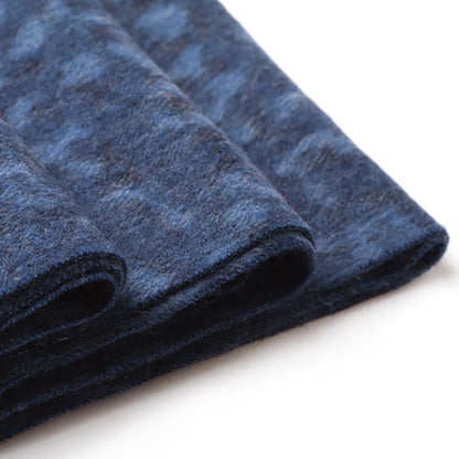Ugg Cashmere &amp; Wool Wrap Navy and Grey-Wrap-PEROZ Accessories