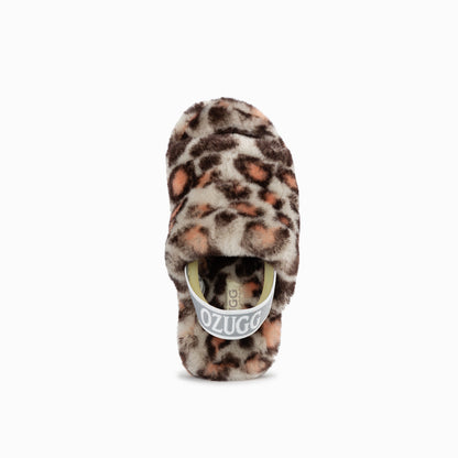 Ugg Kids Brooklyn Fluff Slide-Slides-PEROZ Accessories