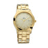 Titan Quartz Analogue with Date Champagne Dial Stainless Steel Strap Watch for Men-PEROZ Accessories