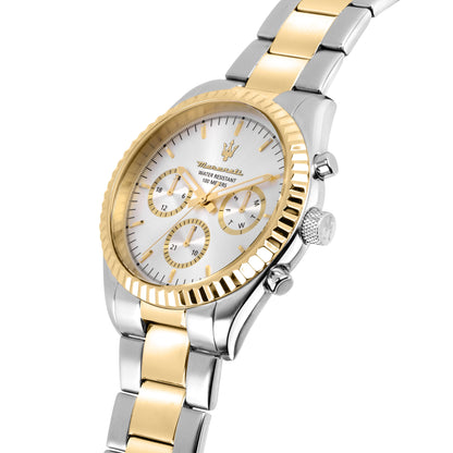 Maserati Competizione 43mm Multifunction Two Tone Chronograph-PEROZ Accessories