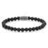 Rebel and Rose Black Velvet Vintage 6mm Bracelet-PEROZ Accessories