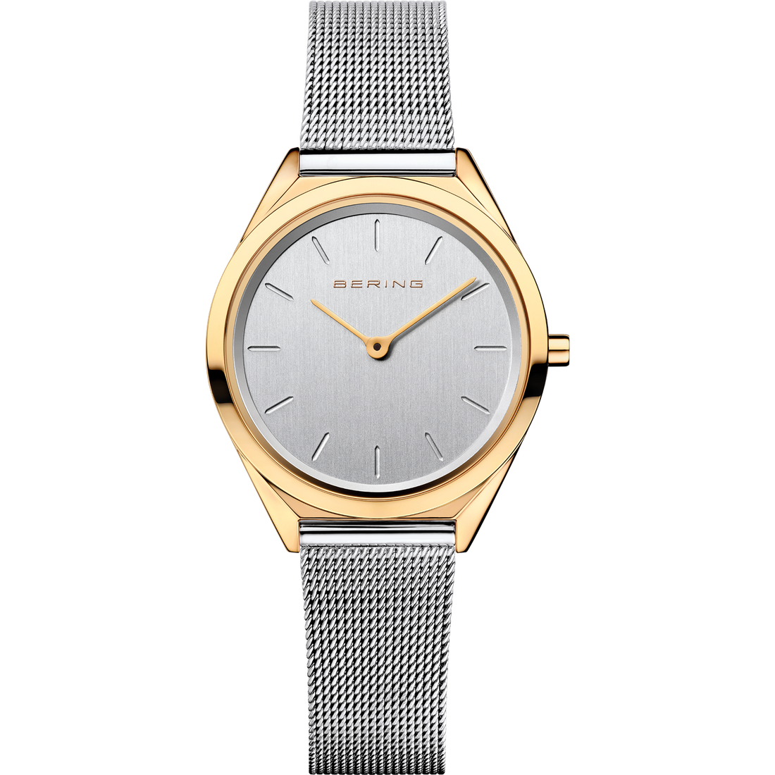 Bering Ladies Ultra Slim Silver Watch-PEROZ Accessories