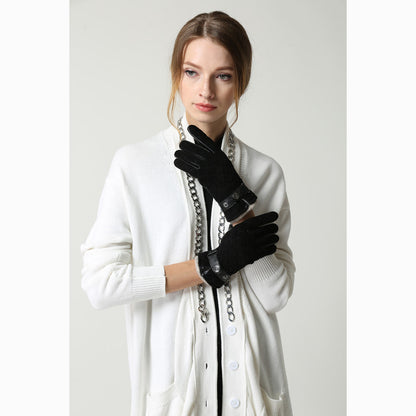 Ugg Ladies Quilted Ts Glove-Gloves-PEROZ Accessories