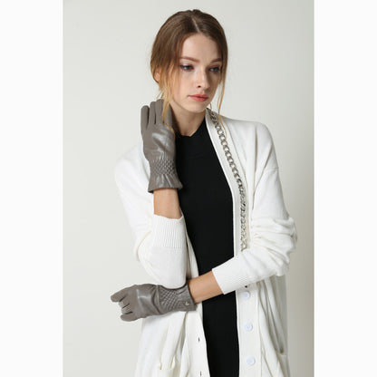 Ugg Ladies Diamond Gather Glove-Gloves-PEROZ Accessories