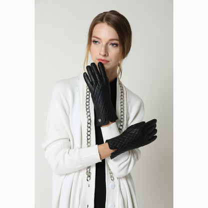 Ugg Ladies Diamond Stitch Glove-Gloves-PEROZ Accessories