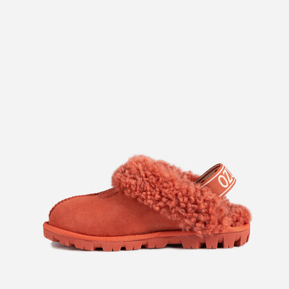 Ugg Coquette Curly Slipper (Elastic Backstrap)-LADIES UGG-PEROZ Accessories