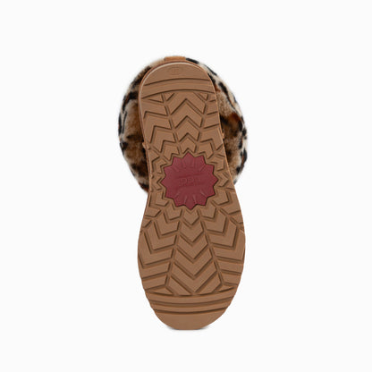 Ugg Classic Fluff Mini Boots (Leopard Print)(Water Resistant)-Boots-PEROZ Accessories