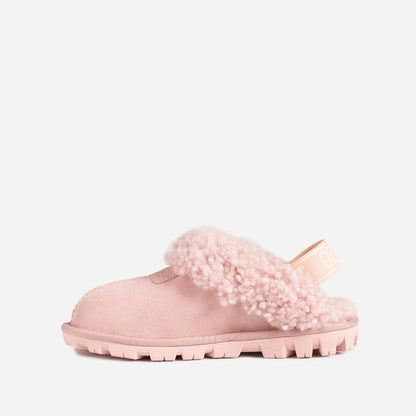 Ugg Coquette Curly Slipper (Elastic Backstrap)-LADIES UGG-PEROZ Accessories