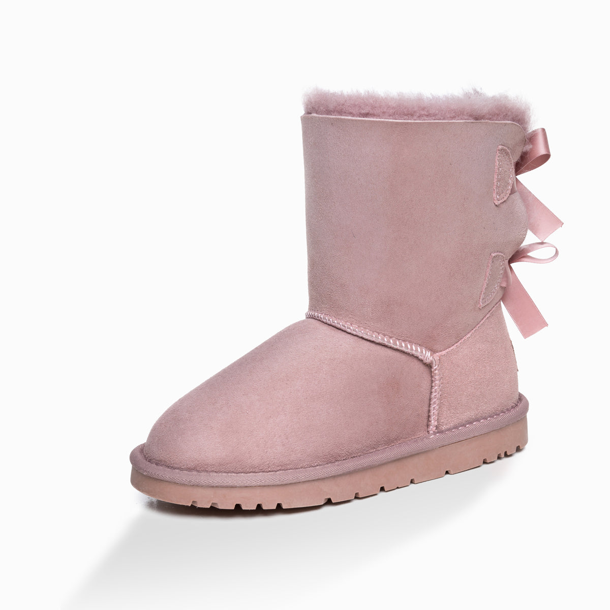 Ugg Kids 2 Ribbon Boots (Water Resistant)-Kid Boots-PEROZ Accessories