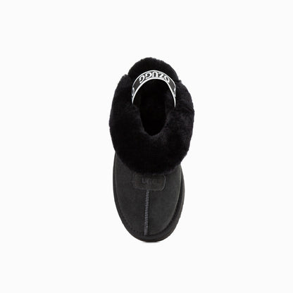 Ugg Coquette Platform Slipper (Elastic Backstrap)(Water Resistant)-Slippers-PEROZ Accessories