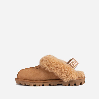 Ugg Coquette Curly Slipper (Elastic Backstrap)-LADIES UGG-PEROZ Accessories