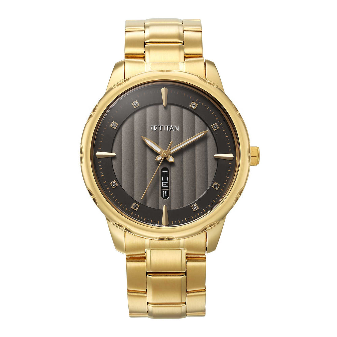 Titan Regalia Opulent Black Dial Watch for Men-PEROZ Accessories
