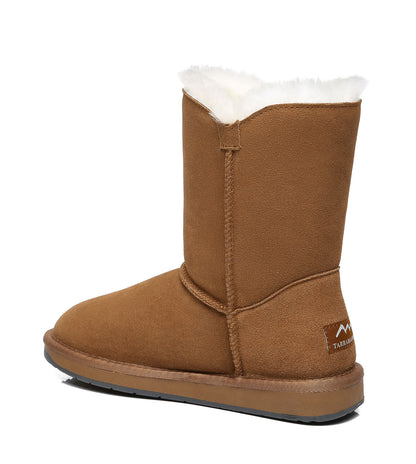 TARRAMARRA Short Button UGG Boots - 811025-Boots-PEROZ Accessories