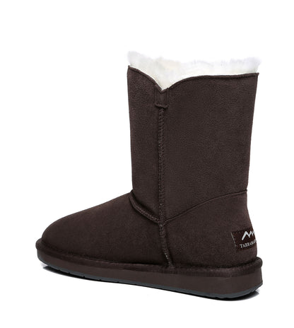 TARRAMARRA Short Button UGG Boots - 811025-Boots-PEROZ Accessories