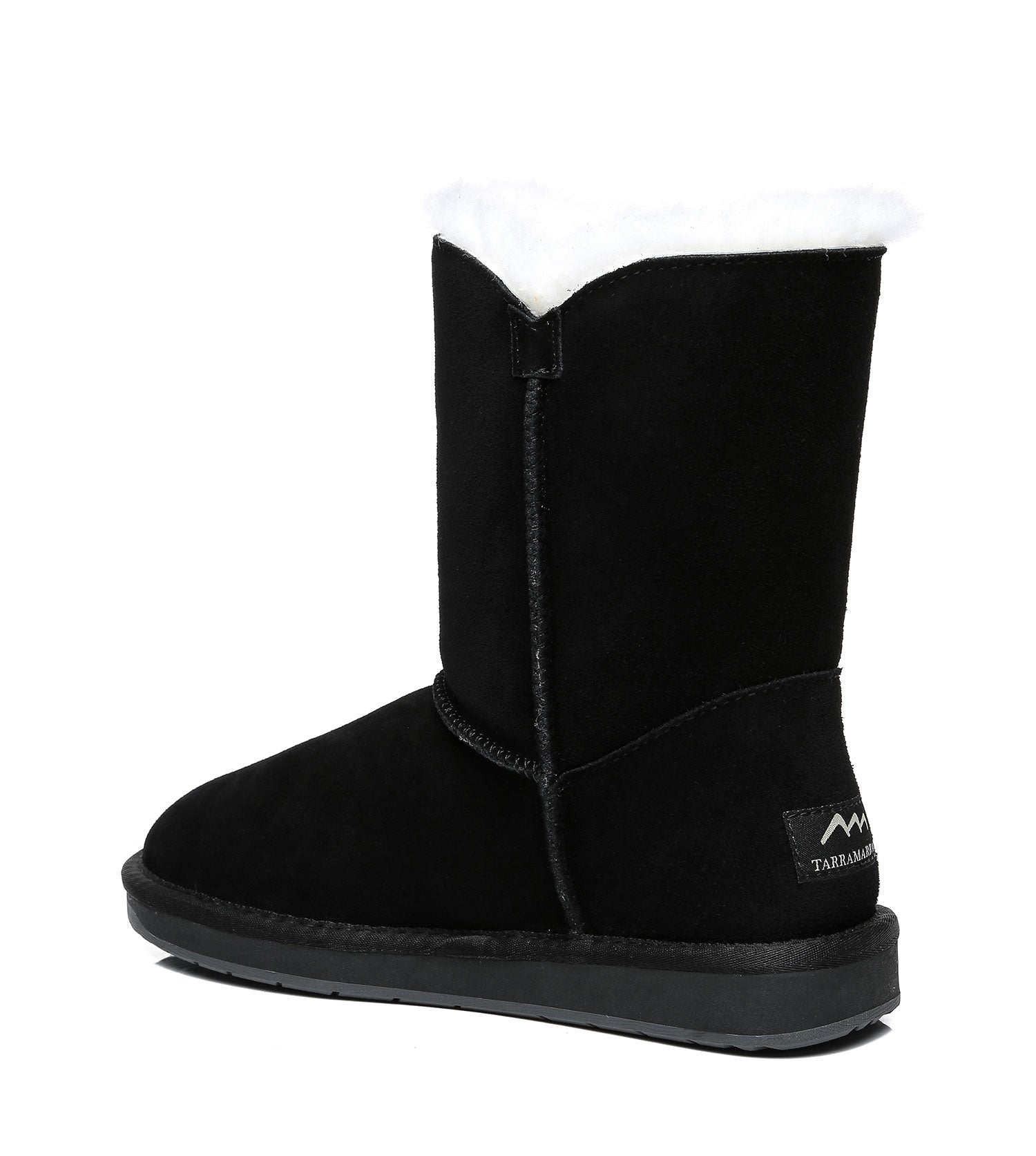 TARRAMARRA Short Button UGG Boots - 811025-Boots-PEROZ Accessories