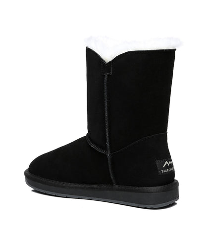 TARRAMARRA Short Button UGG Boots - 811025-Boots-PEROZ Accessories