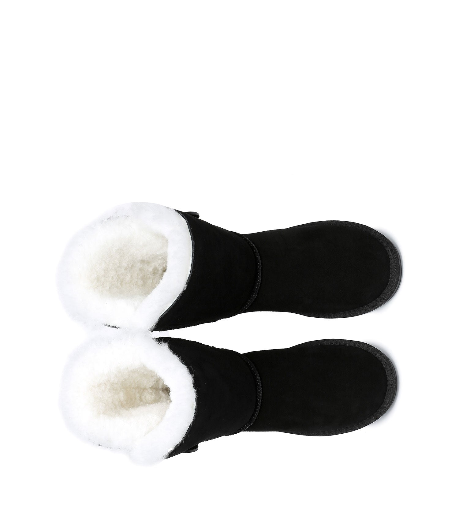 TARRAMARRA Short Button UGG Boots - 811025-Boots-PEROZ Accessories