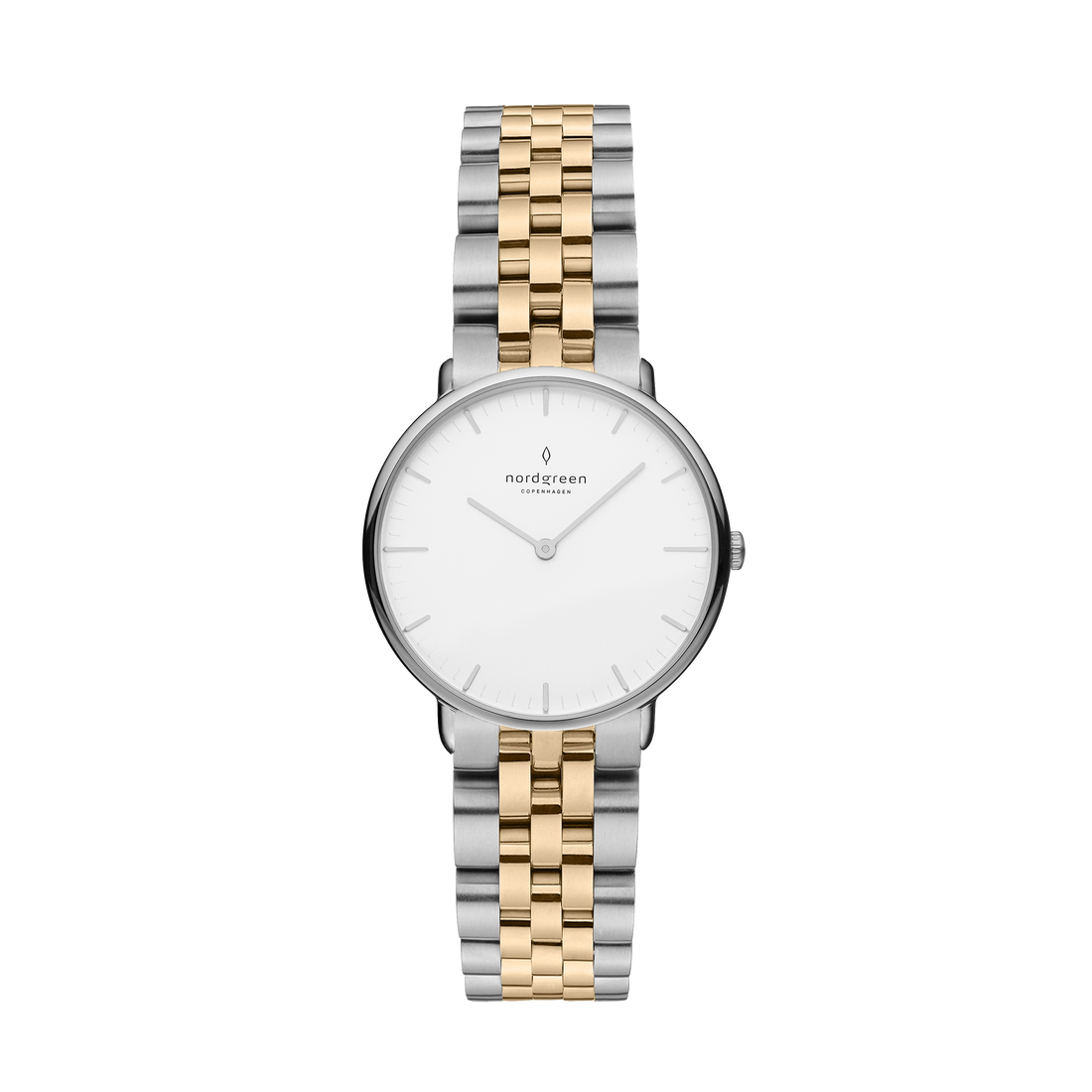 Nordgreen Native 28mm Two Tone Bracelet Watch-PEROZ Accessories