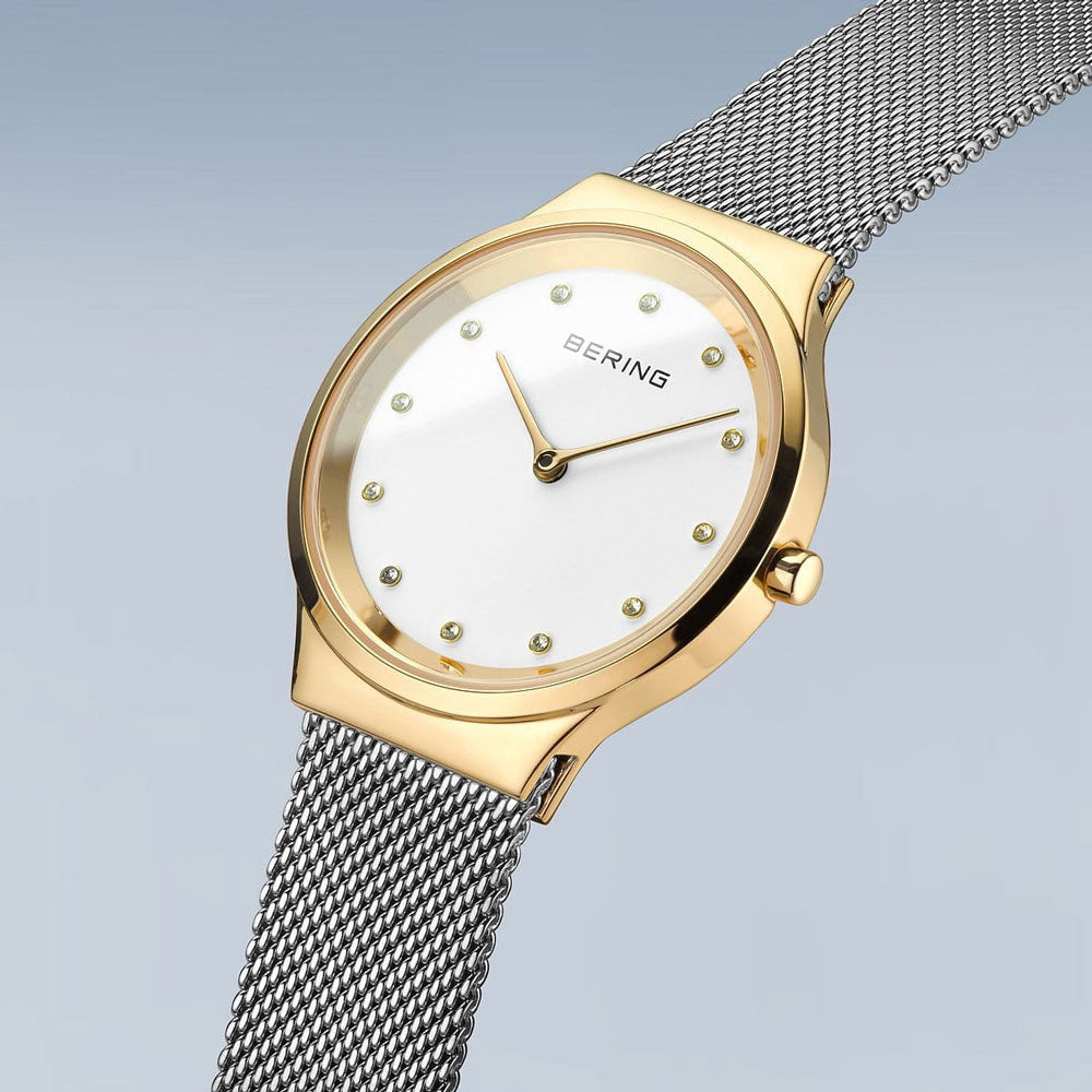 Bering Classic Gift Set 31mm Stainless Steel Strap with Matching Bracelet Watch-PEROZ Accessories