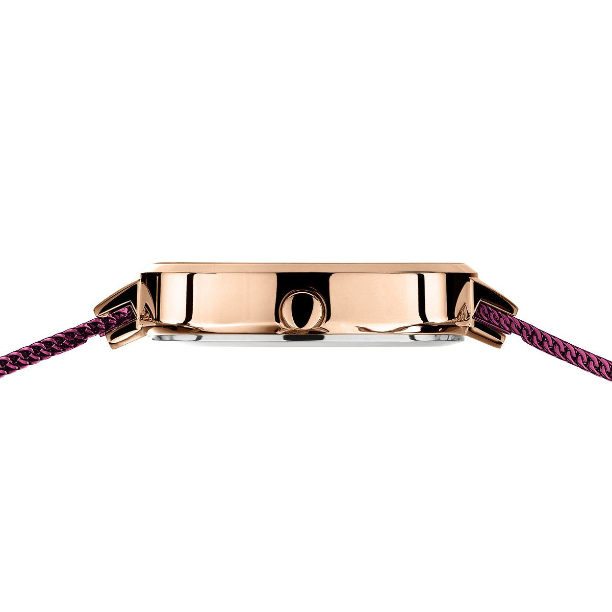 Bering Solar 31mm Rose Gold Purple Milanese Strap Watch-PEROZ Accessories