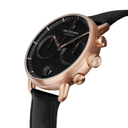 Nordgreen Pioneer 42mm Black Watch-PEROZ Accessories