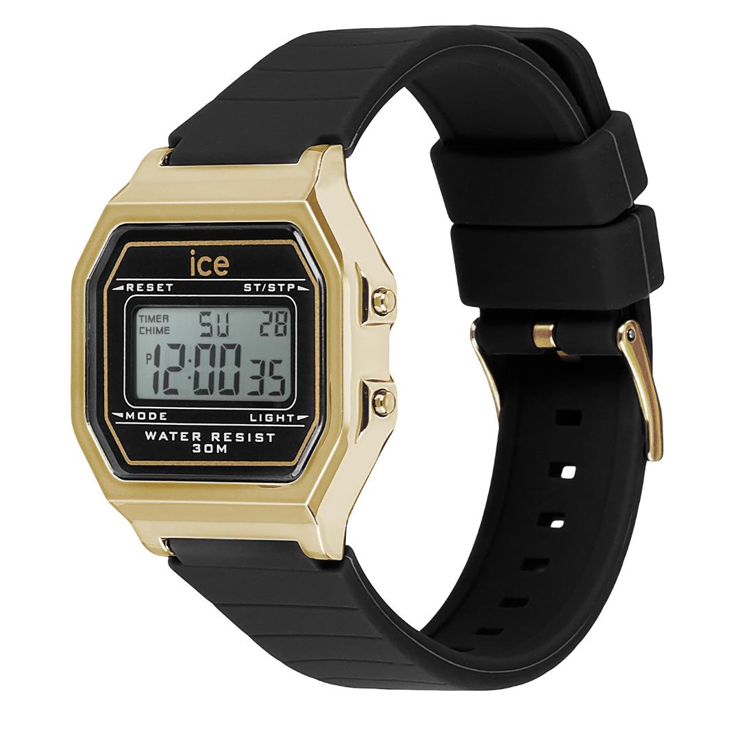 ICE digit retro - Black gold-PEROZ Accessories