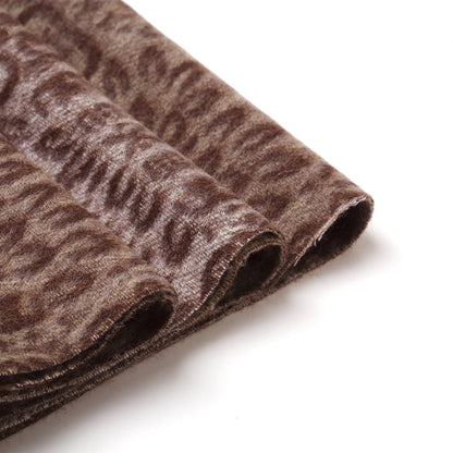 Ugg Cashmere &amp; Wool Scarf Chocolate and Tan-Scarves-PEROZ Accessories