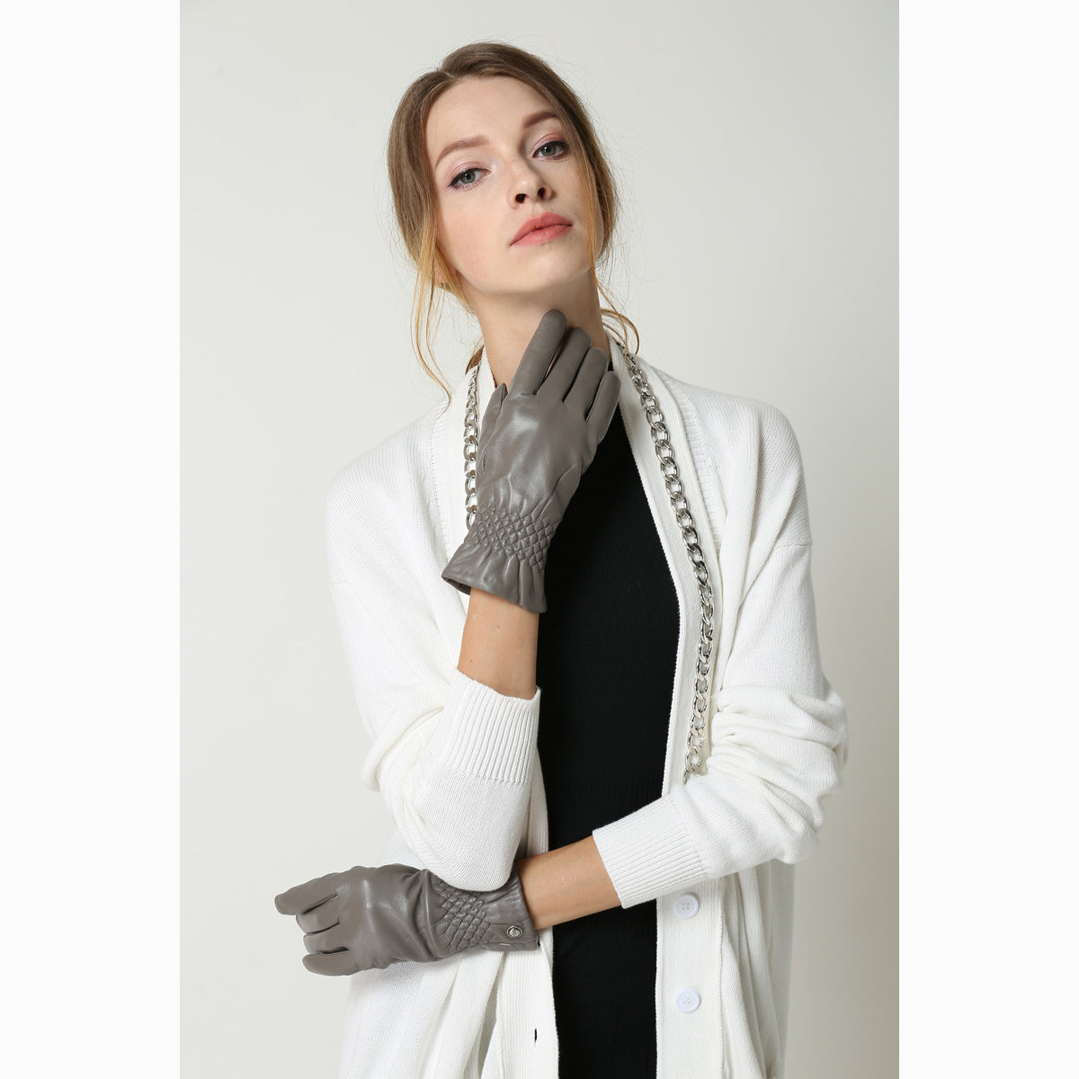 Ugg Ladies Diamond Gather Glove-Gloves-PEROZ Accessories