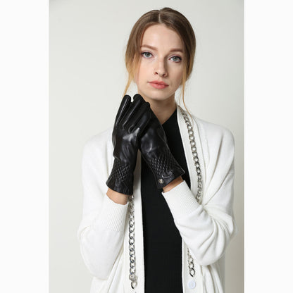 Ugg Ladies Diamond Gather Glove-Gloves-PEROZ Accessories