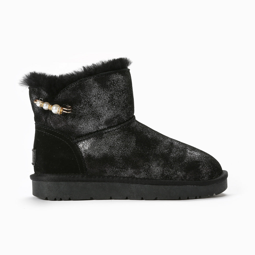 Ugg Thea Pearl Pin Boots-Boots-PEROZ Accessories