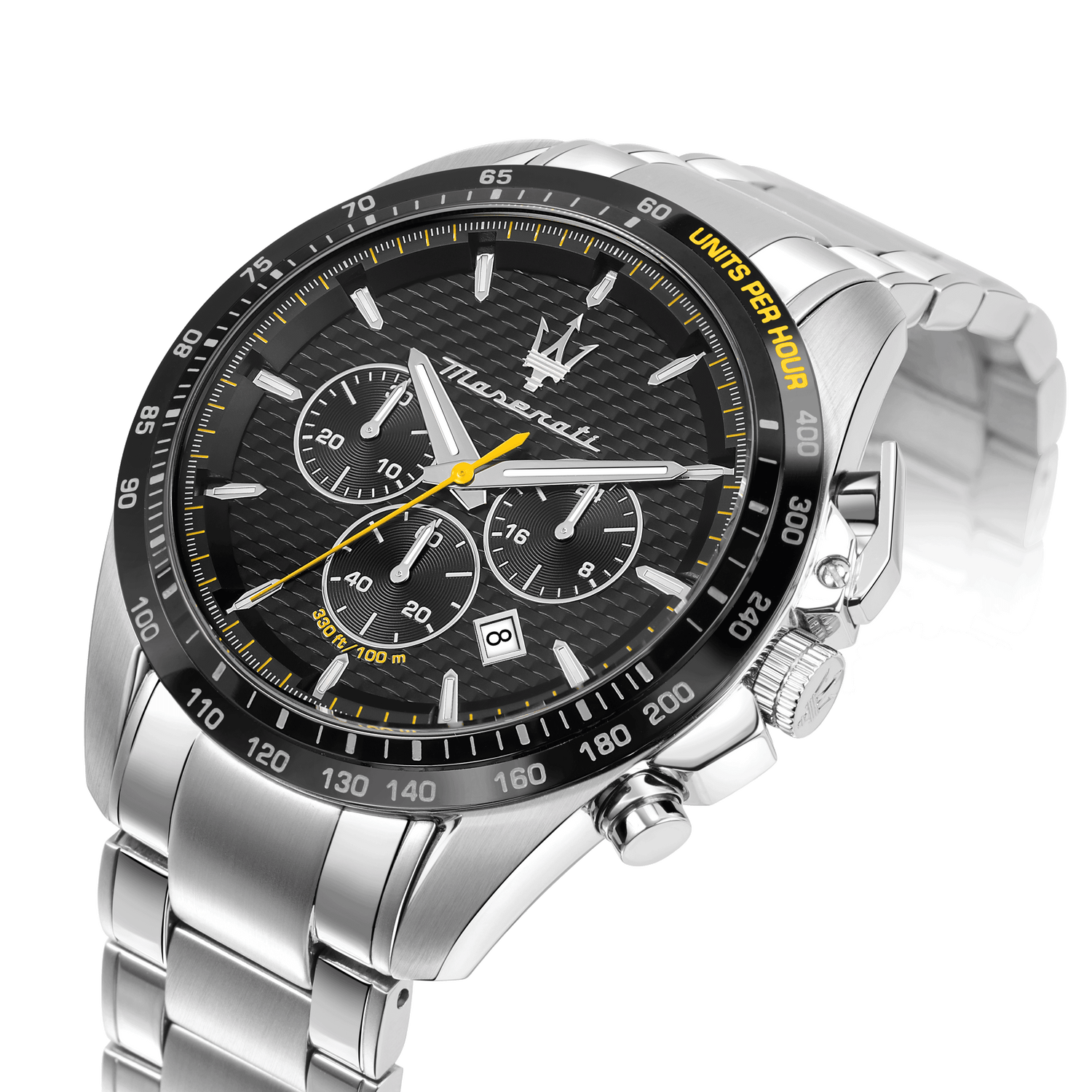 Maserati Traguardo Black Dial 45mm Chronograph-PEROZ Accessories