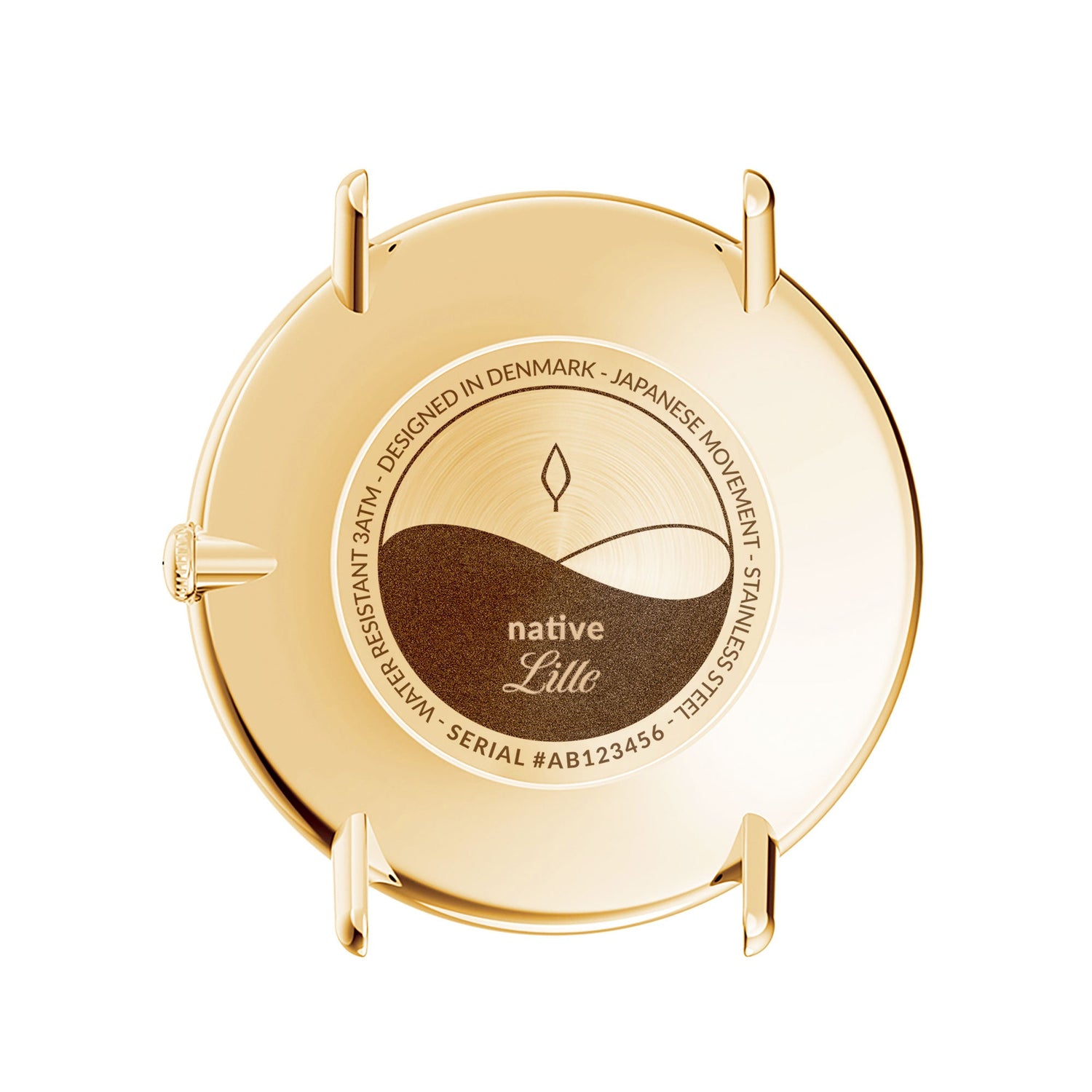 Nordgreen Native 28mm Gold Milanese Mesh Watch-PEROZ Accessories