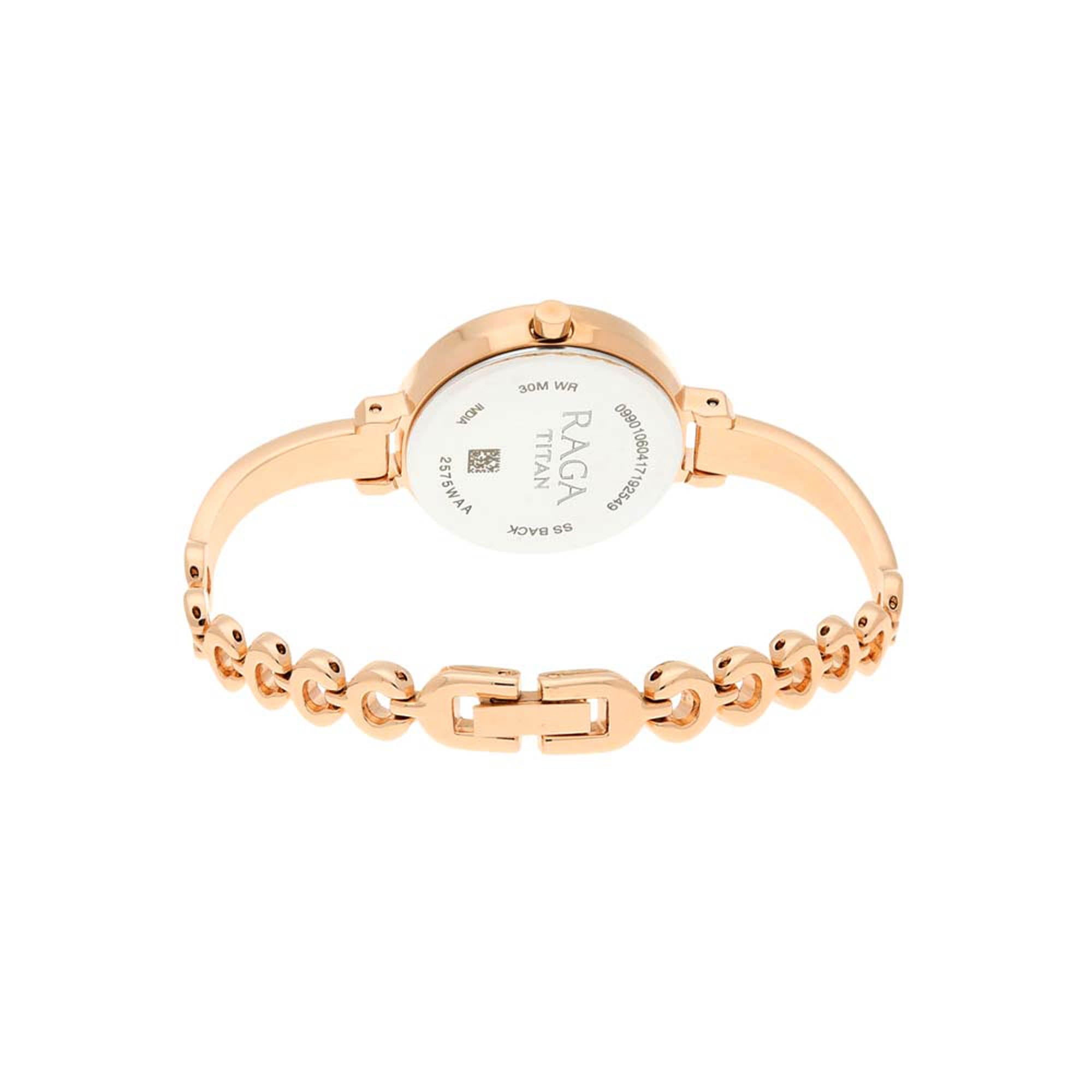 Titan Raga Viva Rose Gold Dial Women Watch With Metal Strap-PEROZ Accessories