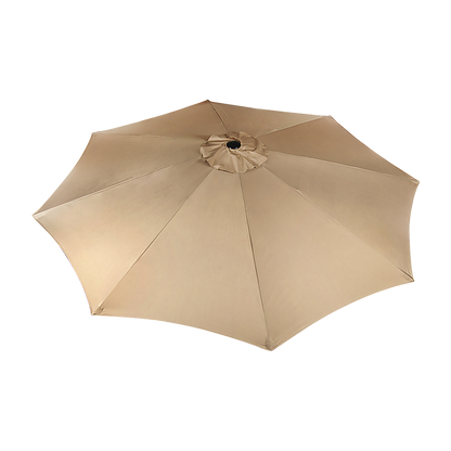 9FT Patio Umbrella Outdoor Garden Table Umbrella with 8 Sturdy Ribs-Home &amp; Garden > Shading > Umbrellas &amp; Sunshades-PEROZ Accessories