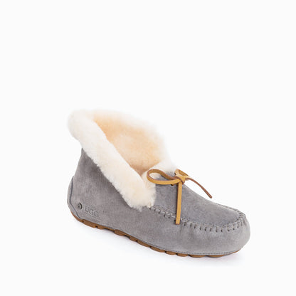 Ugg Jacee Collar Moccasin (Inner Wedge)-Loafers &amp; Moccasins-PEROZ Accessories